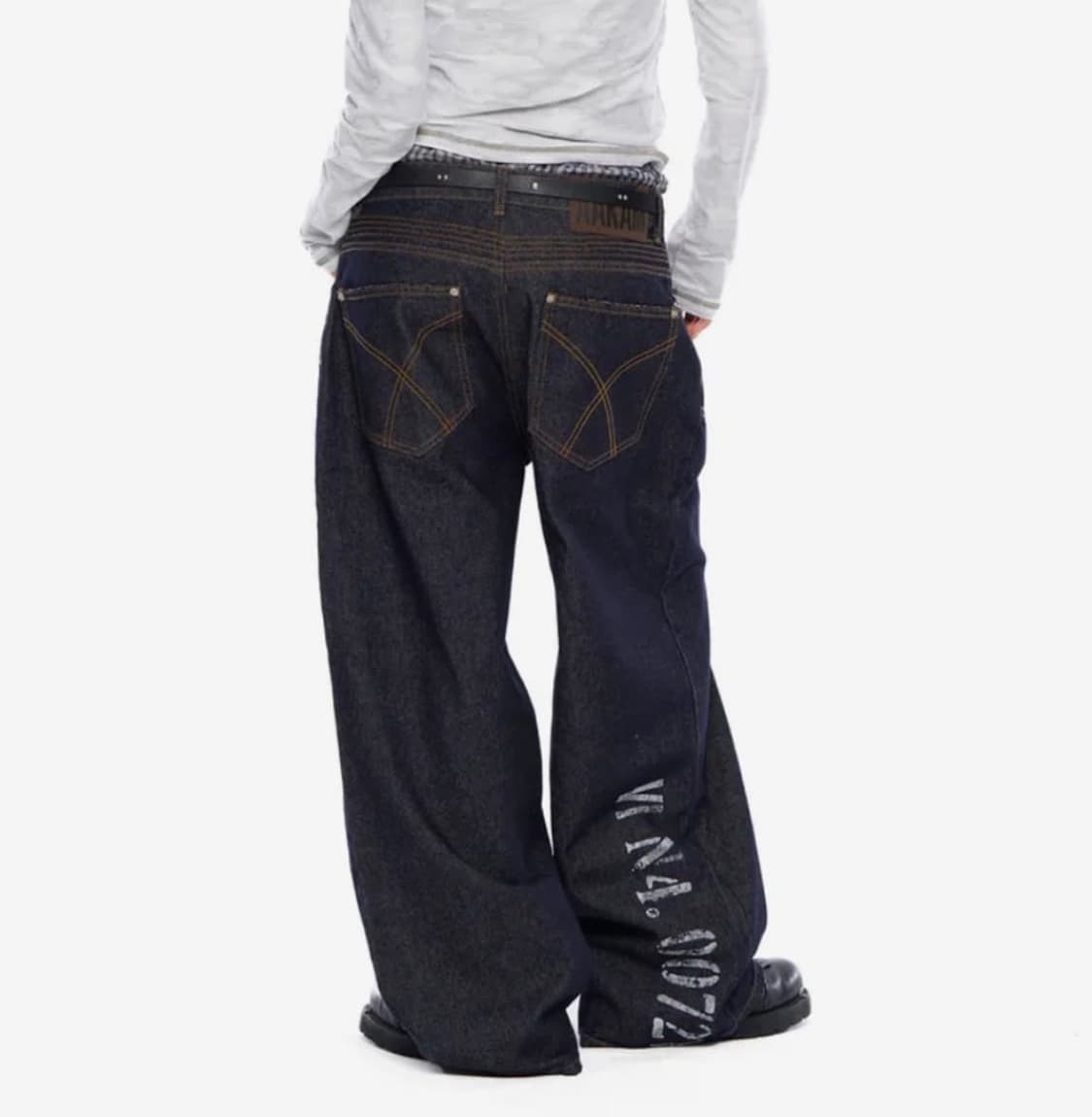 아캄 데님 팬츠 aakam denim pants 2size 상품이미지2