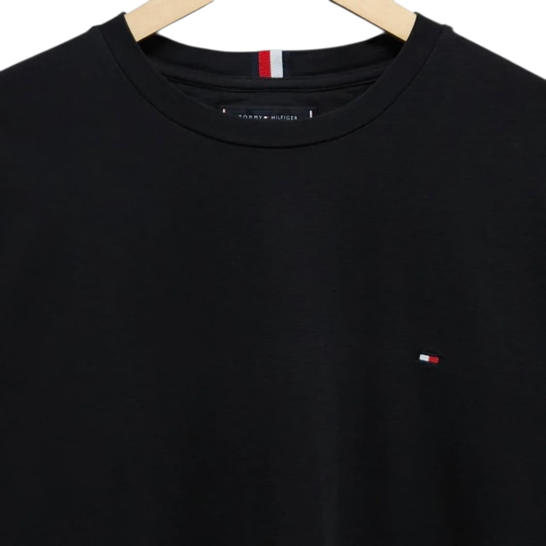 100 TOMMY 타미 힐피거 반팔티 블랙 PK원단 상품이미지2