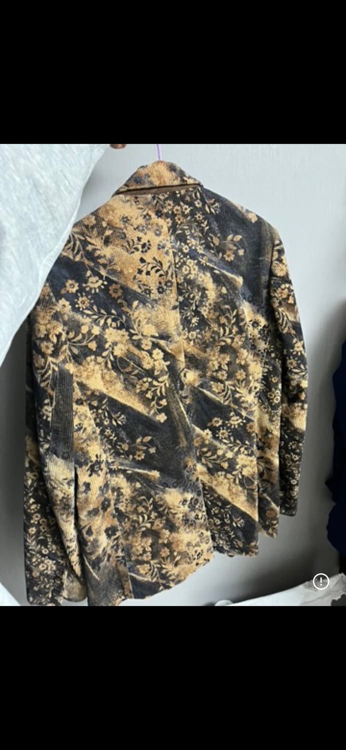 Teak 티크 플라워 코듀로이 자켓 상품이미지5