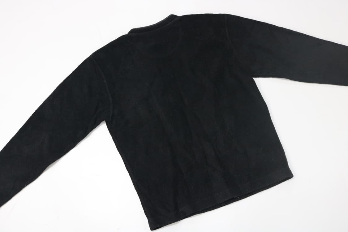 갭 90s 빈티지 블랙 브이넥 플리스 스웨트셔츠 상품이미지6