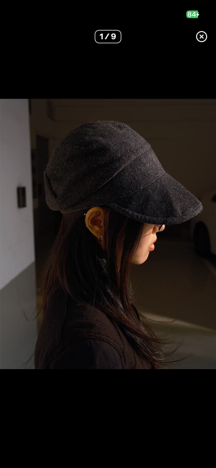 카시라 울 모자 상품이미지1