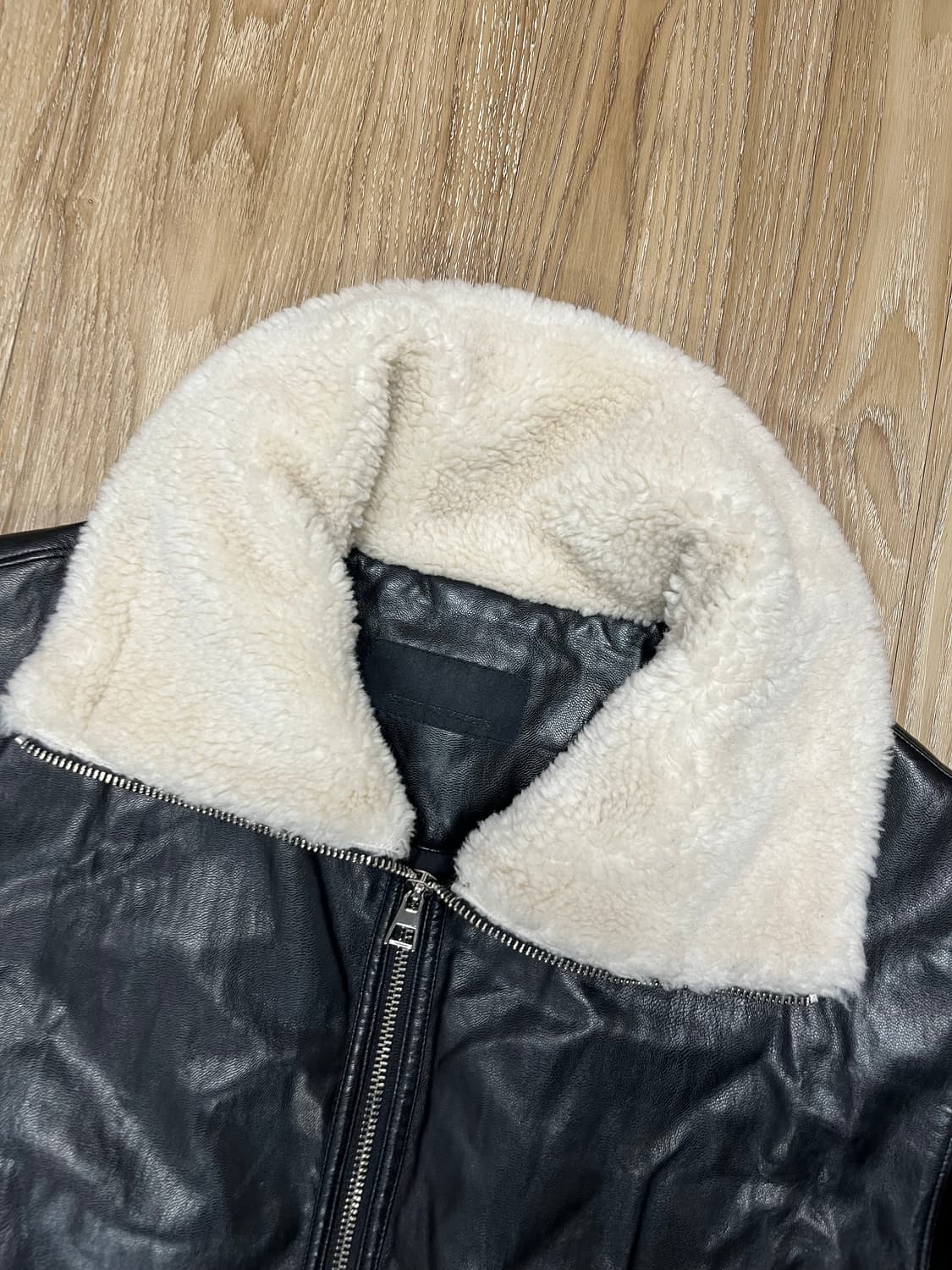 보브 구스다운 무스탕 자켓 55 상품이미지2