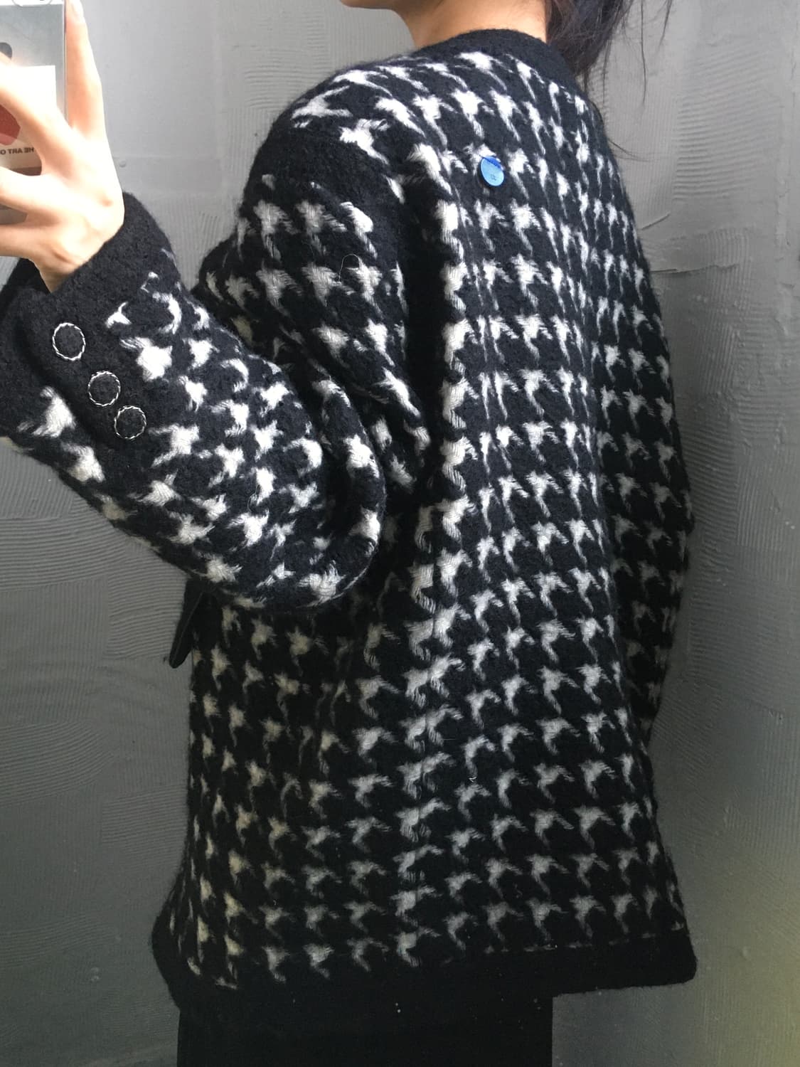 ADERERROR 아더에러 22FW 하운드투스패턴 트위드 자켓 상품이미지3