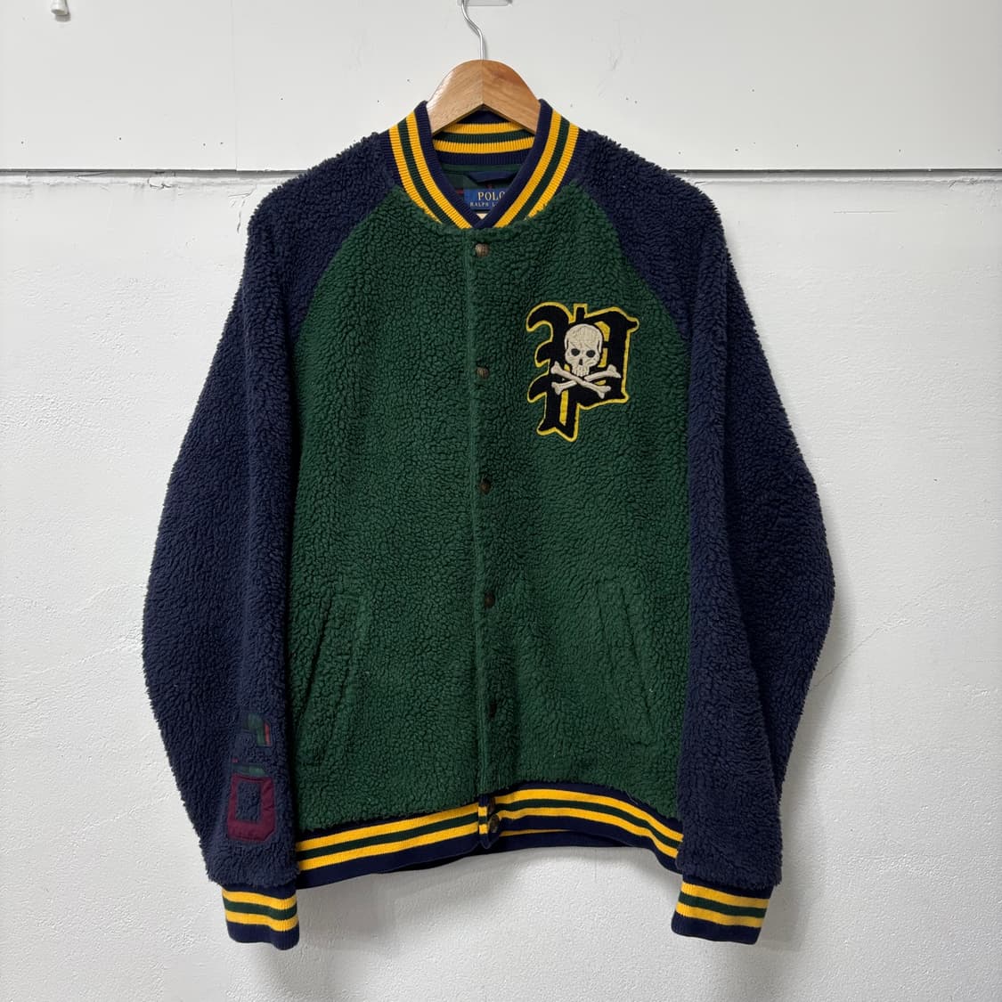 폴로 랄프로렌 스컬 플리스 스타디움 자켓 상품이미지1