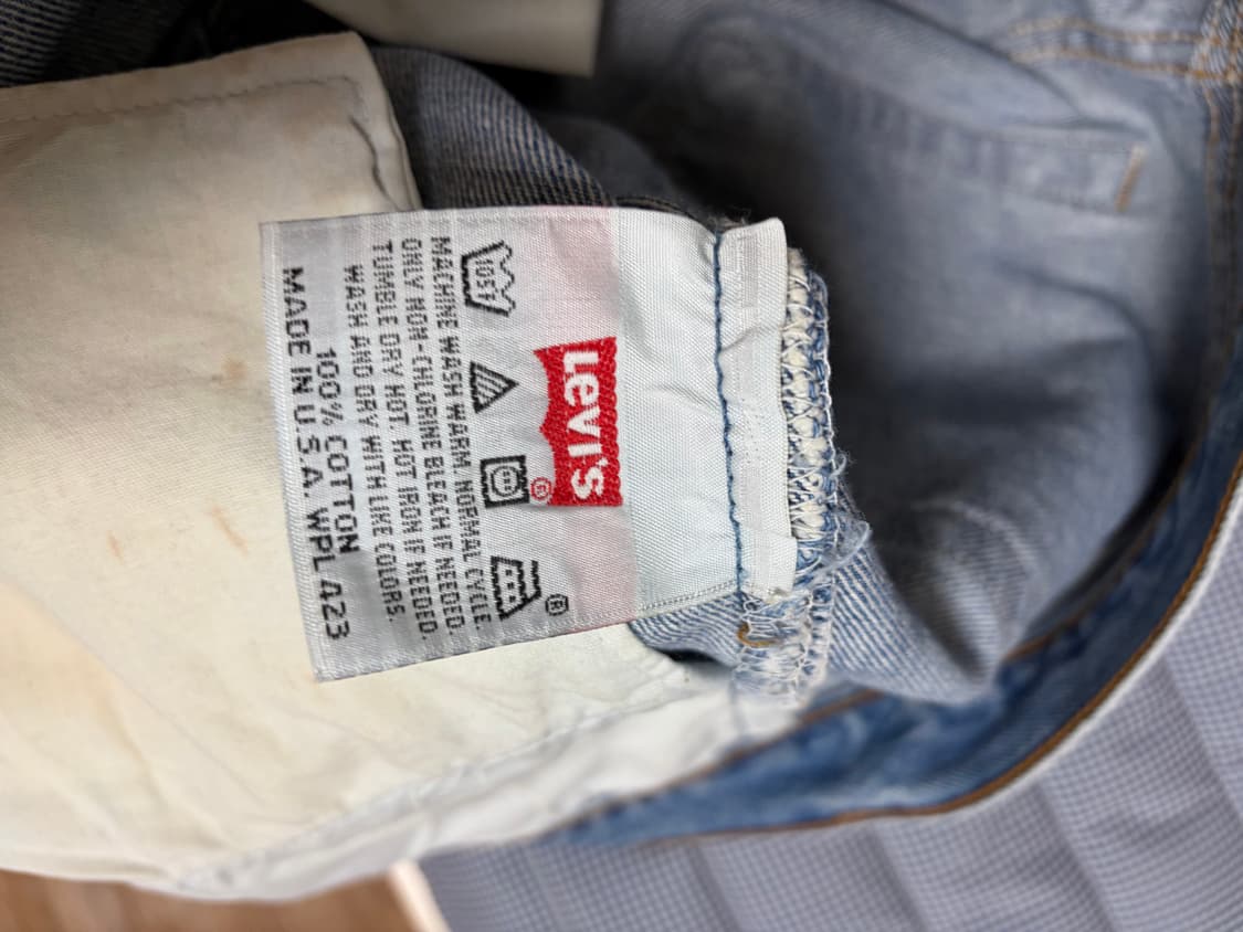 리바이스 빈티지 501 31*30(미국제) 상품이미지5