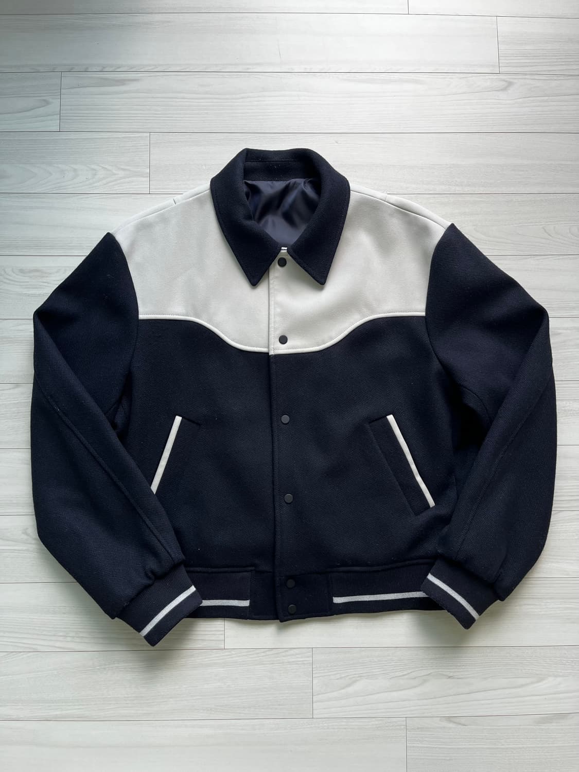 Western Yoke Varsity Jacket 상품이미지1