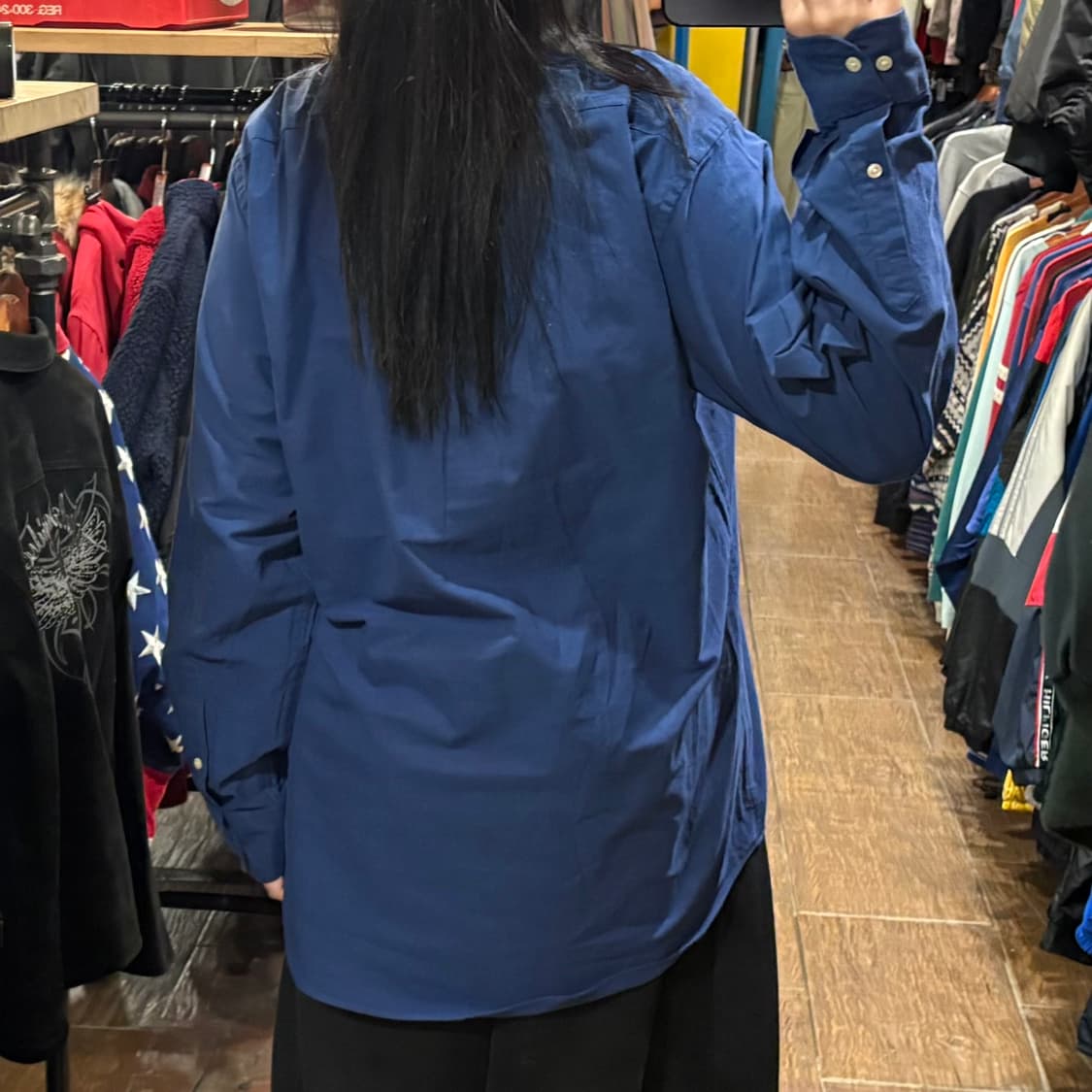 [HI] Carhartt 칼하트 긴팔셔츠 블루 상품이미지5