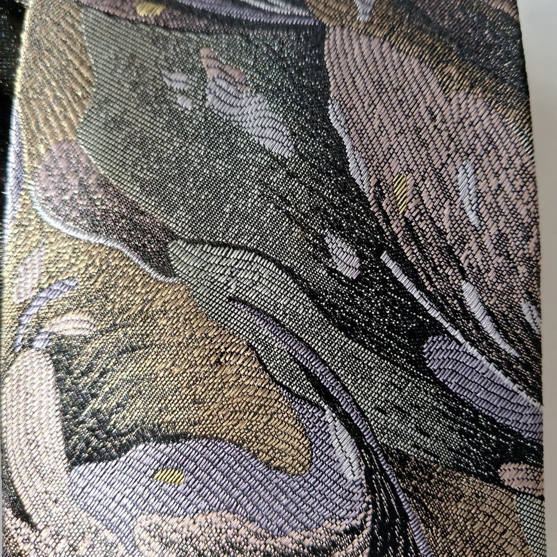 크리스찬 디올 실크 플로럴 자카드 넥타이 8.5cm A등급 A19814 상품이미지7