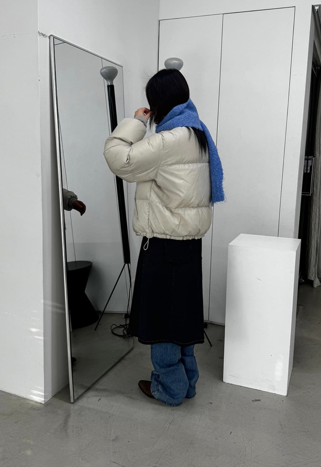 미착용새상품 인사일런스 우먼 구스다운 m사이즈 상품이미지4