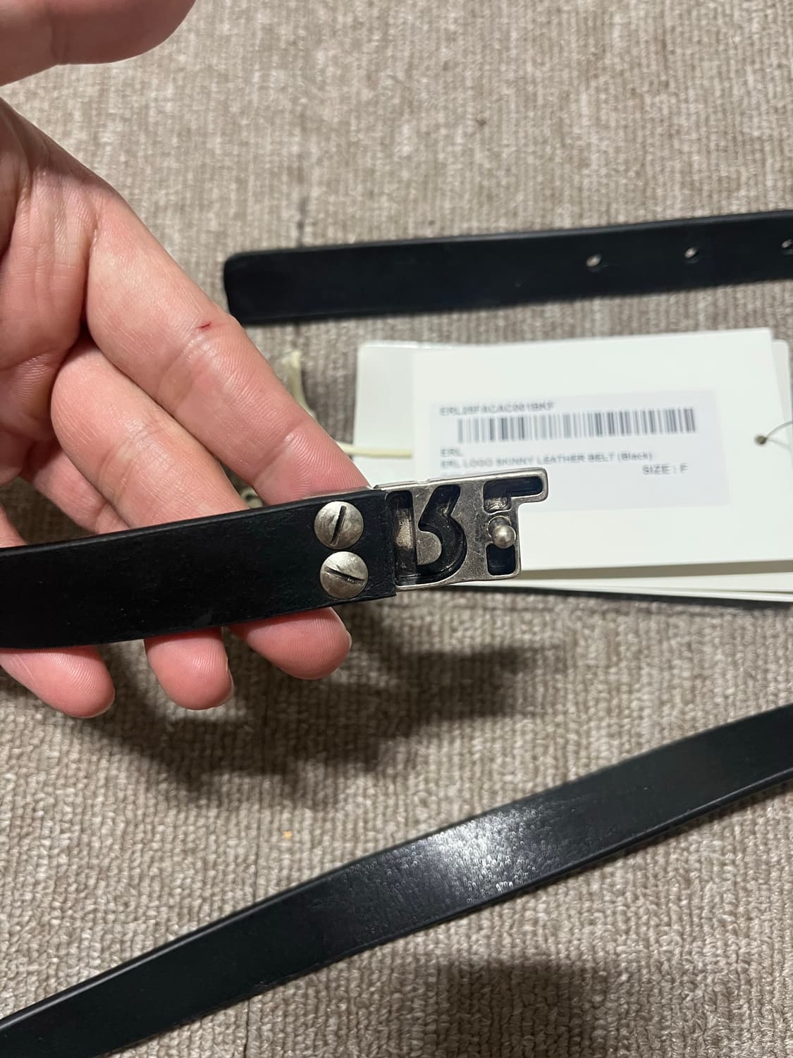 Erl 스키니 벨트 상품이미지3