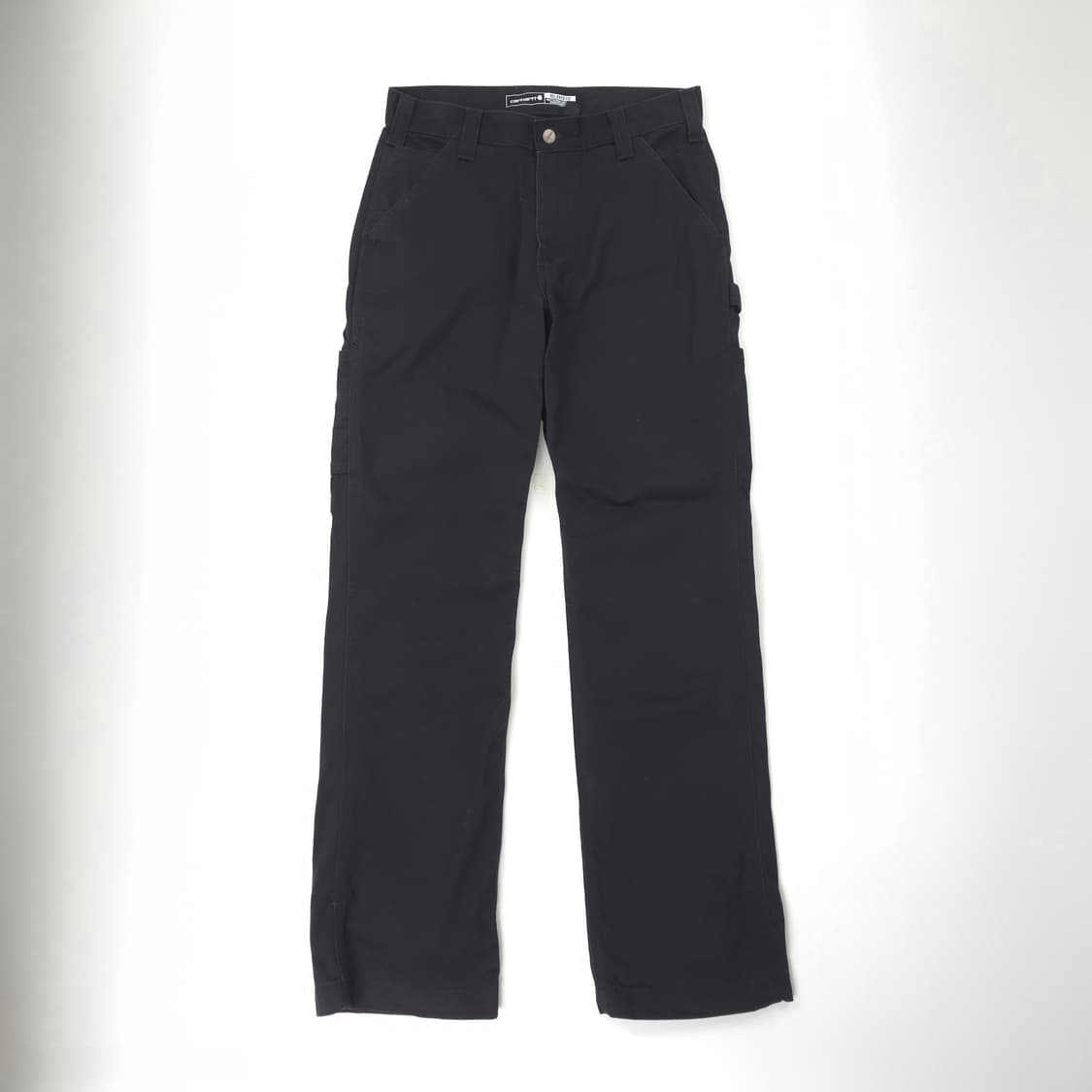 칼하트 릴렉스드핏 코튼 워크팬츠 블랙 (31/32) 상품이미지1