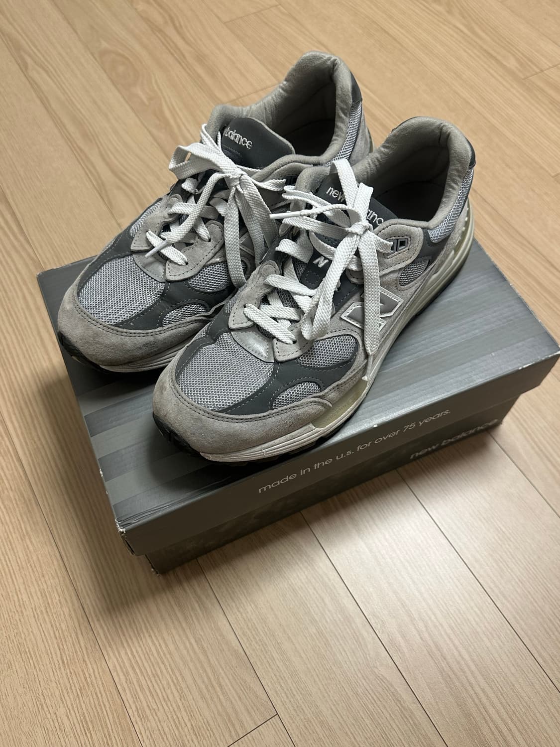 280) 뉴발란스 992 그레이 상품이미지1