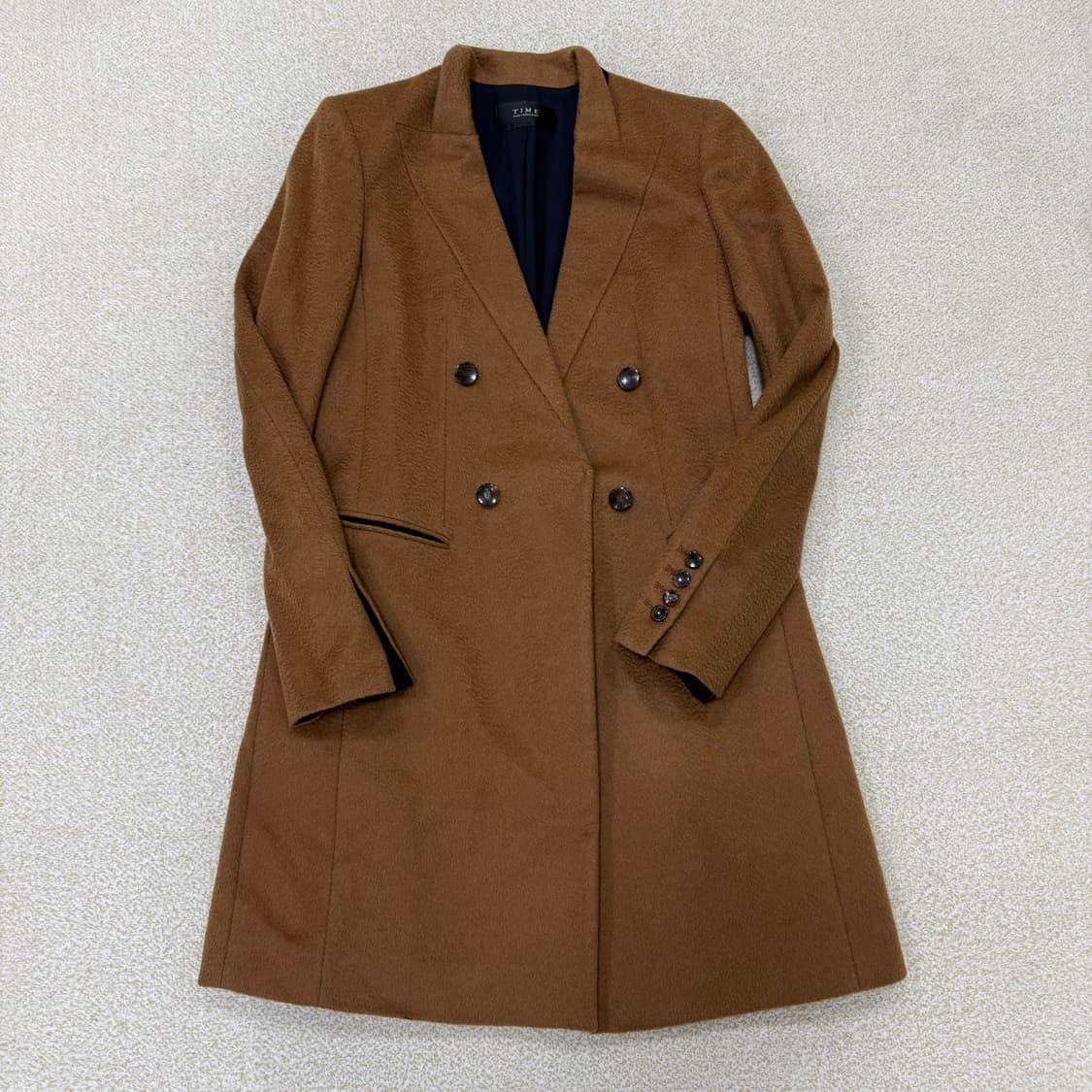 82 한섬 타임 여성 캐시미어 코트 0202T1 상품이미지1