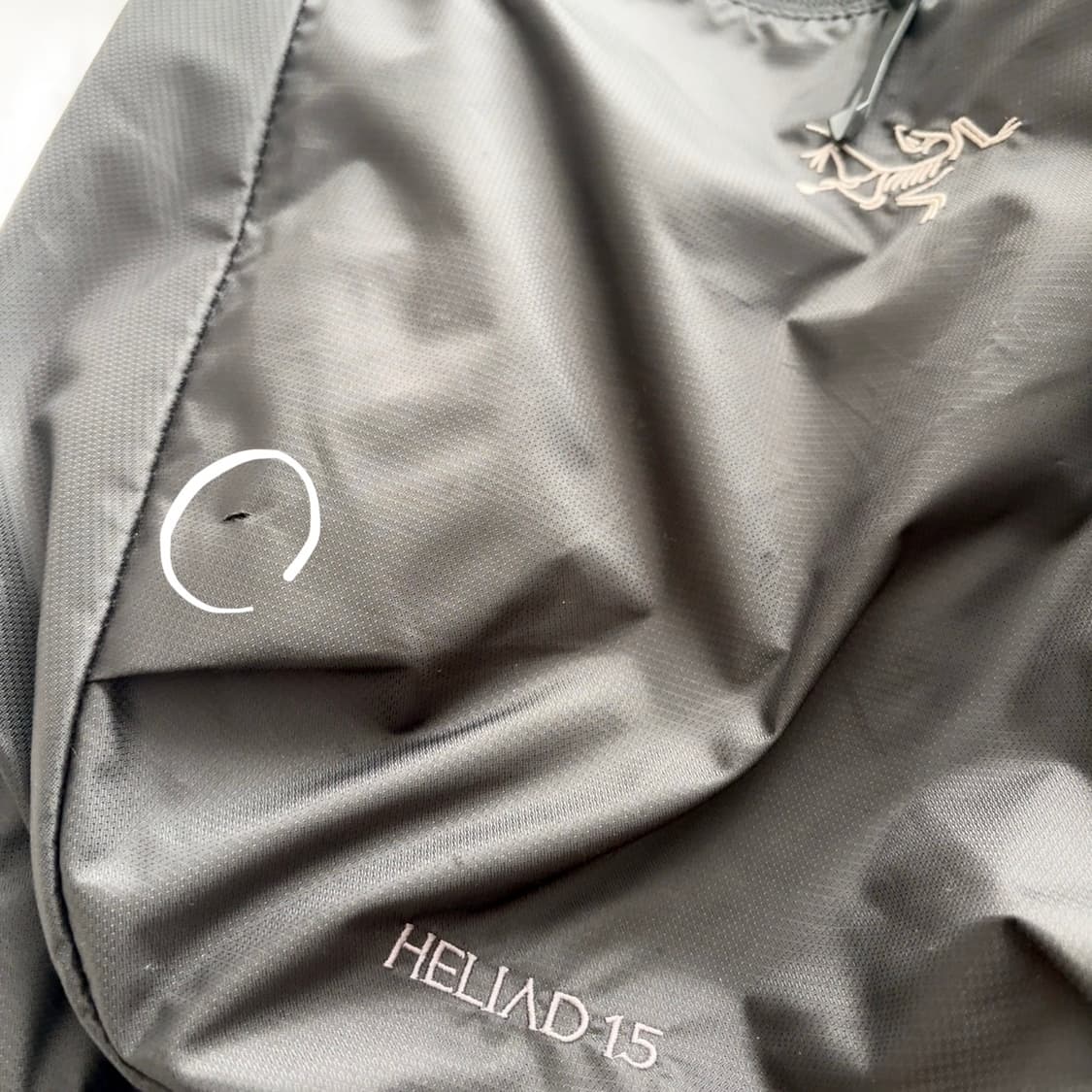 아크테릭스 헬리아드 15 백팩 블랙 상품이미지5