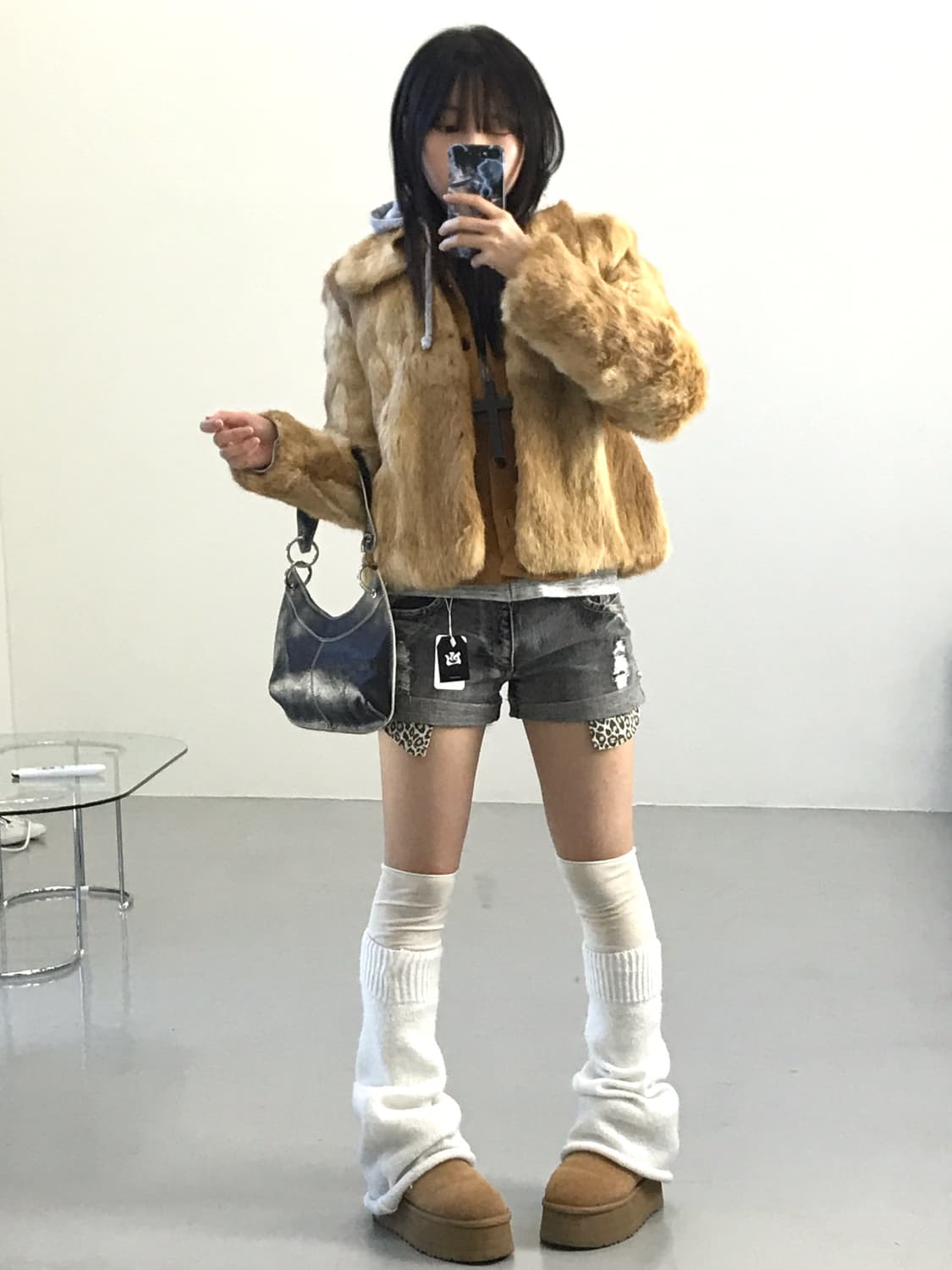 Cecil Mcbee Poly Fur Jacket 상품이미지1