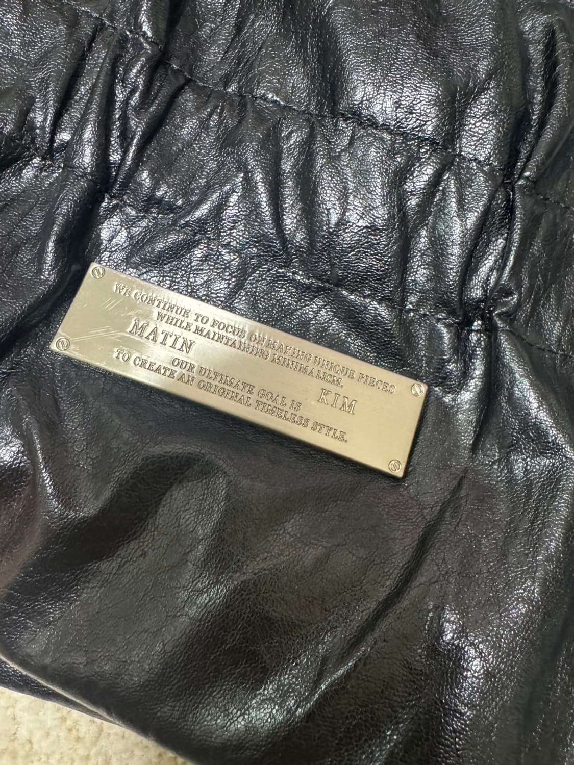 마땡킴 블랙 숄더백 상품이미지2