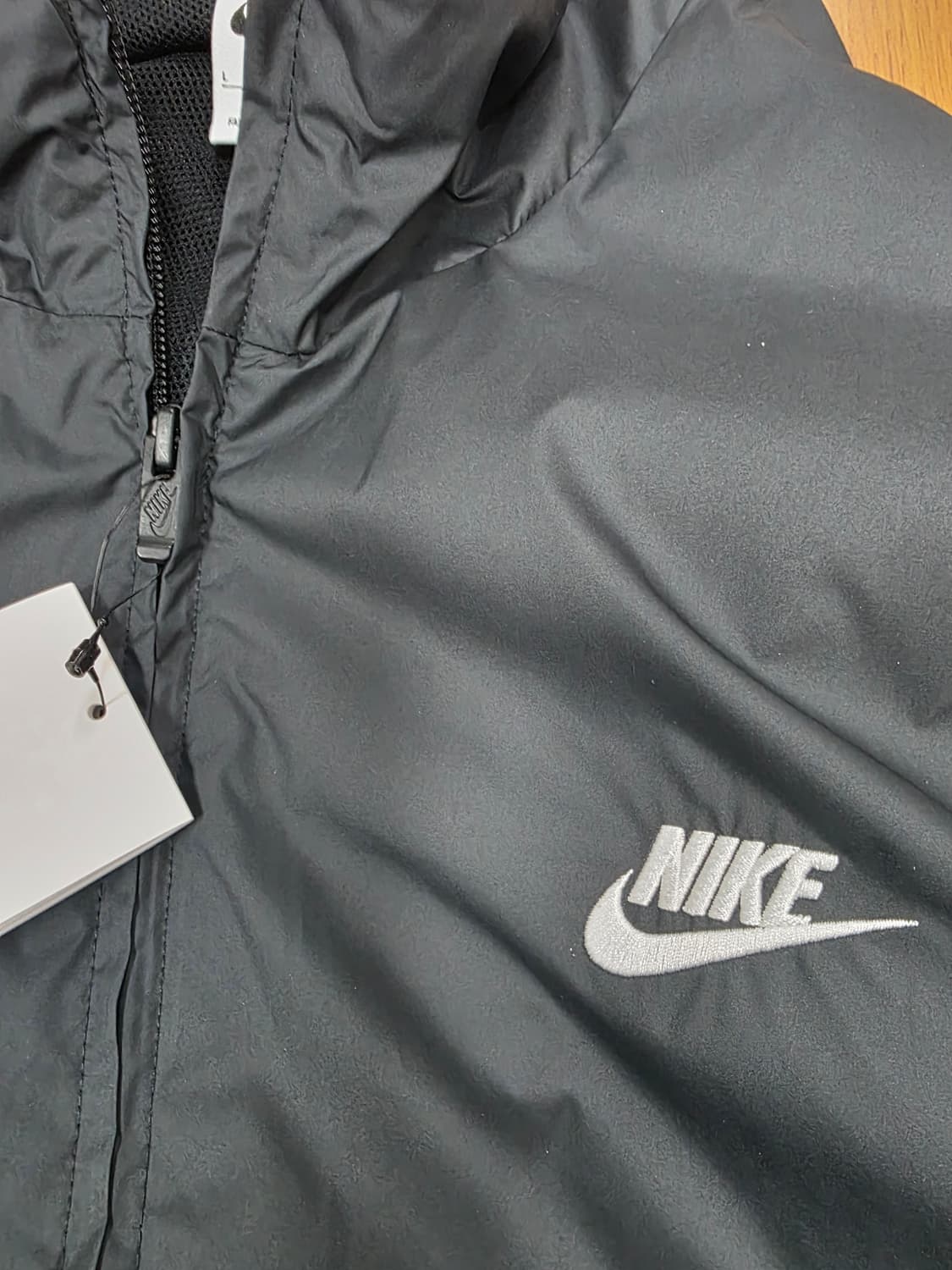 [새제품] 나이키 클럽+ 풀집 우븐 자켓 바람막이 L 상품이미지6