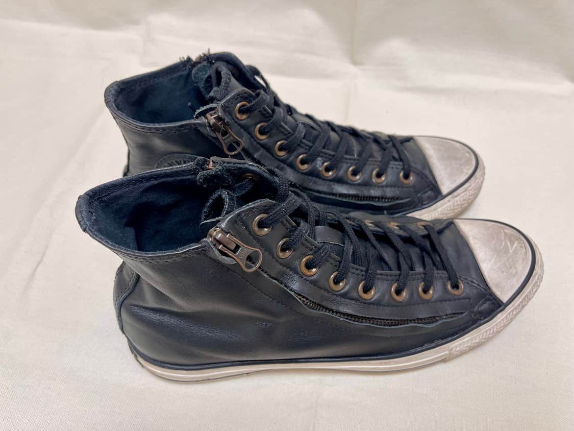 컨버스 존 바바토스 척 테일러 레더 더블 지퍼 상품이미지3