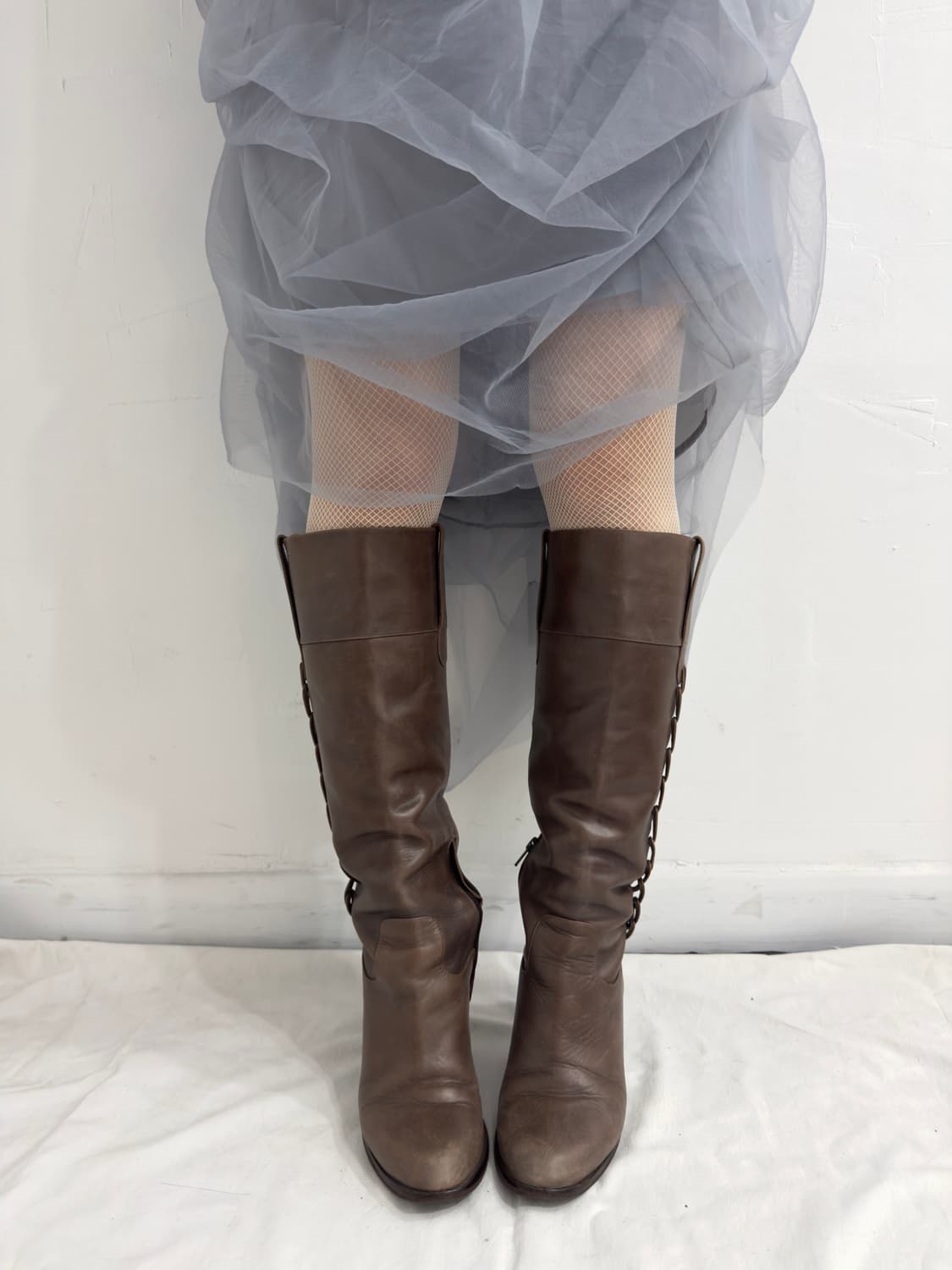 design leather vibram boots 상품이미지2
