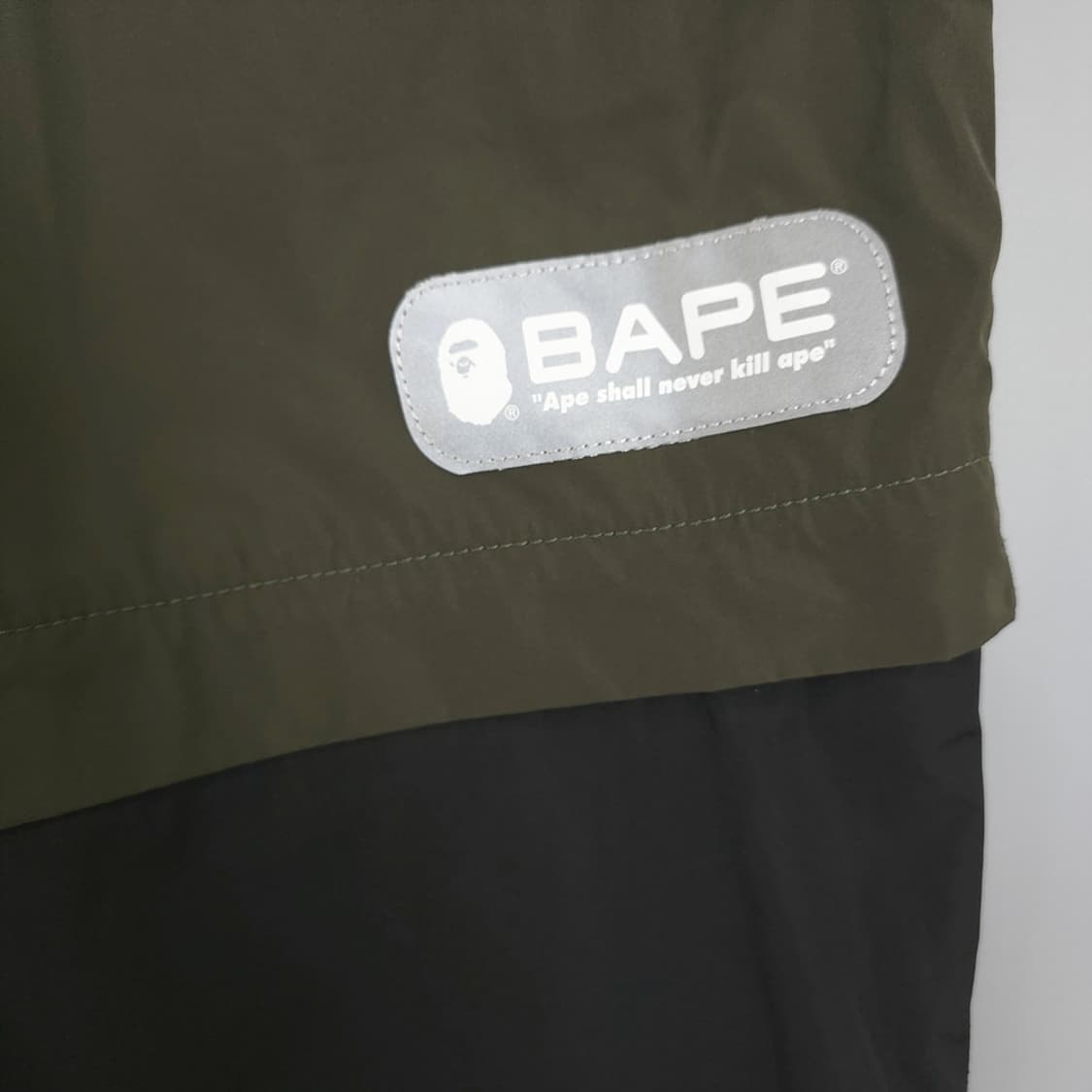 베이프 bape 조거팬츠 반바지 분리가능 M 상품이미지3