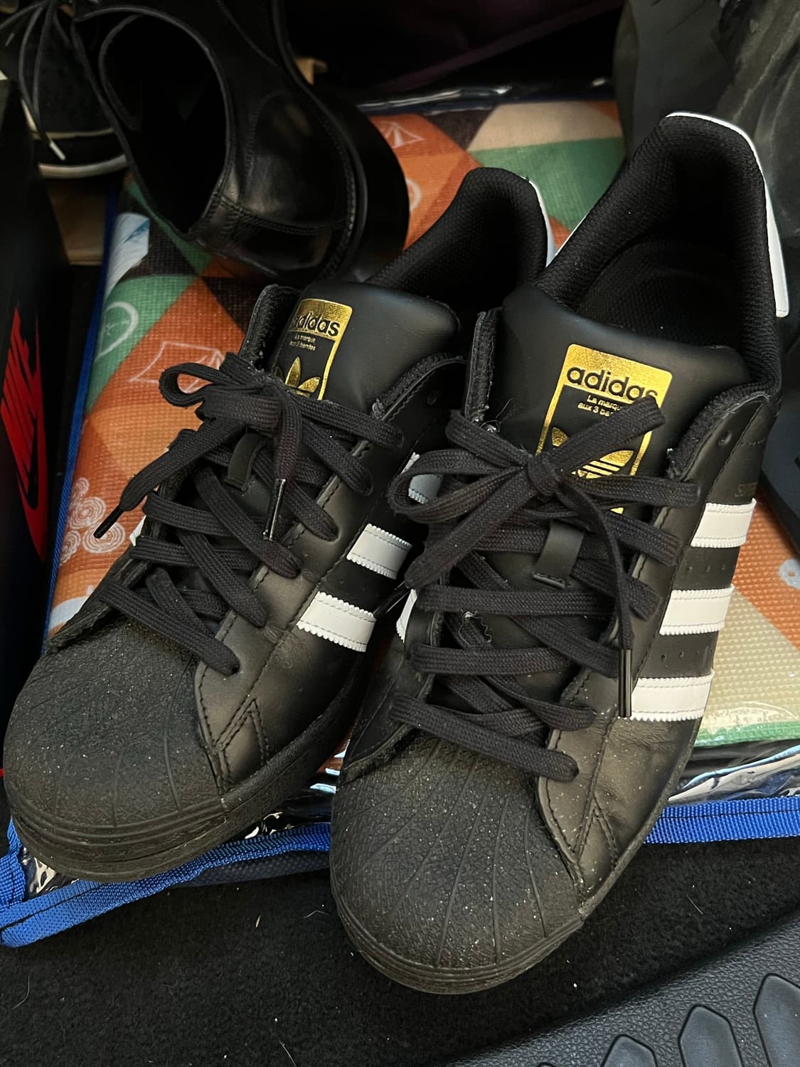 아디다스 슈퍼스타 블랙 285 상품이미지1