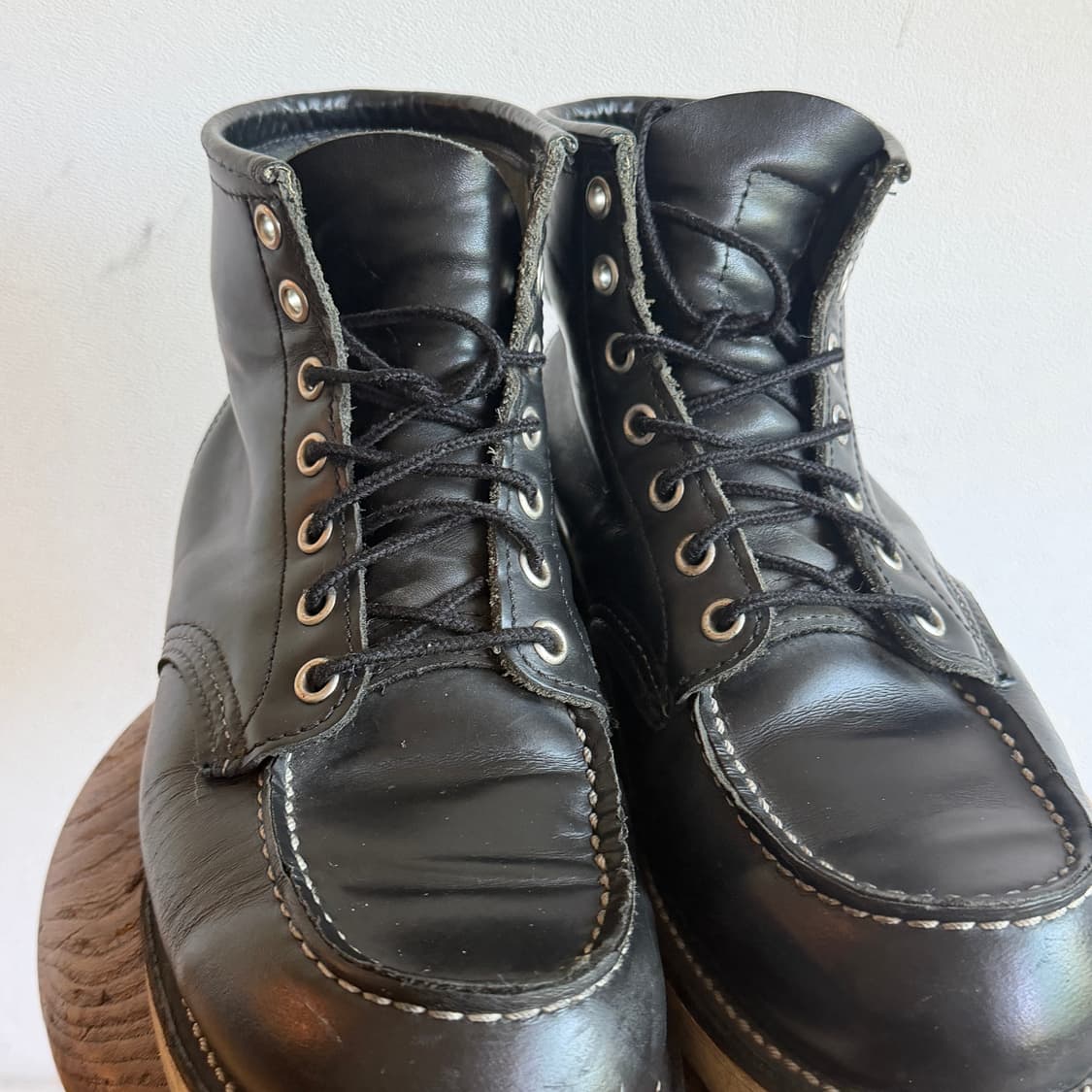 Red Wing Moc Toe Black 레드윙 목토 (7.5) 상품이미지3