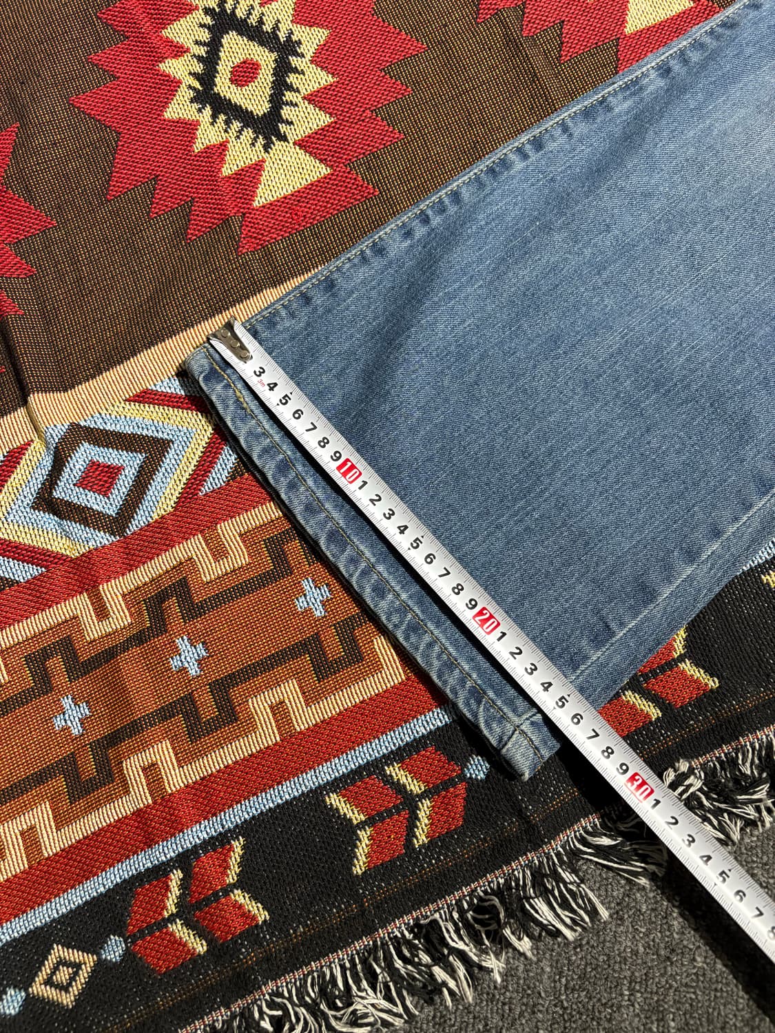 리바이스 524 로우 라이즈 부츠컷 데님팬츠 (새상품) 상품이미지5