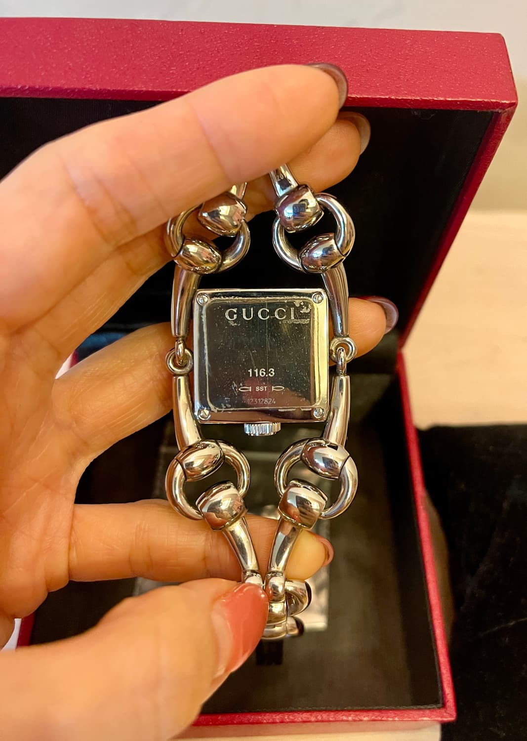 Gucci 구찌 시뇨리아 홀스빗 뱅글 시계 상품이미지3