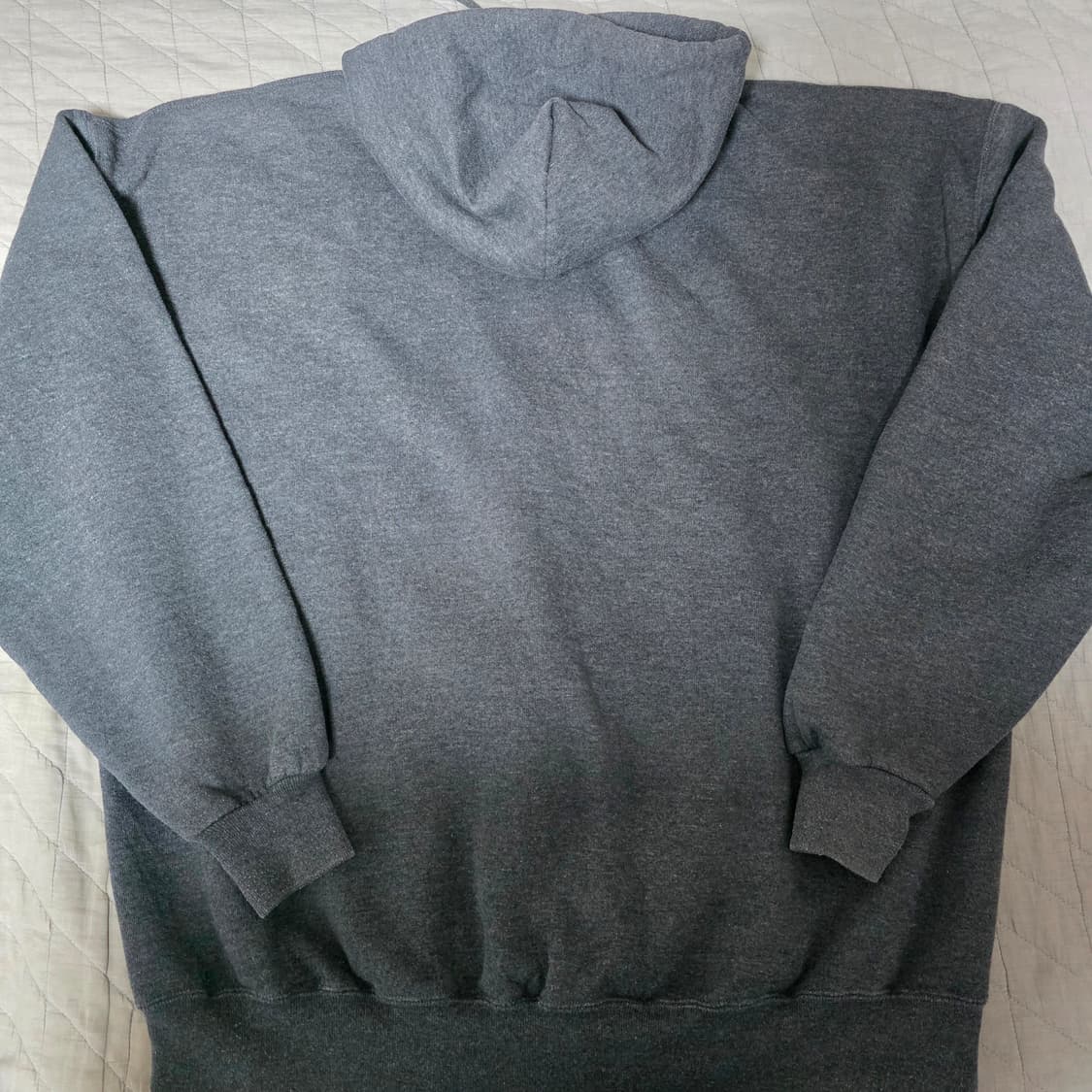 [XXL] 90s 빈티지 러셀 애슬레틱 후드집업 다크그레이 굿컨디션 상품이미지3