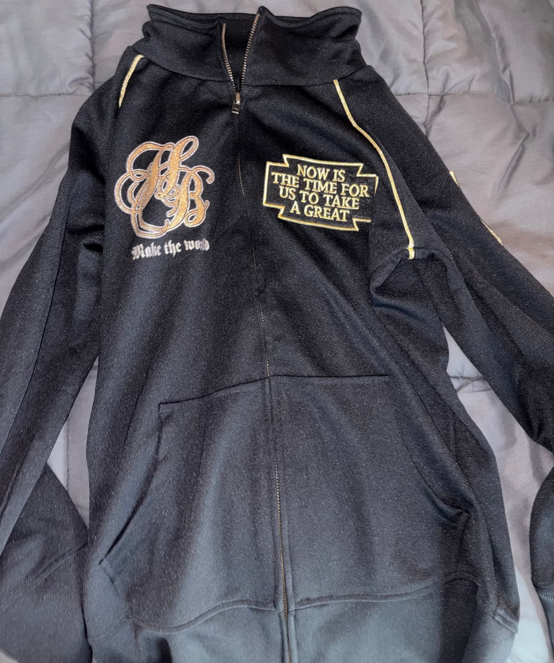 오네갸루 빈티지 져지 골드 딱붙핏 날개 y2k 상품이미지2