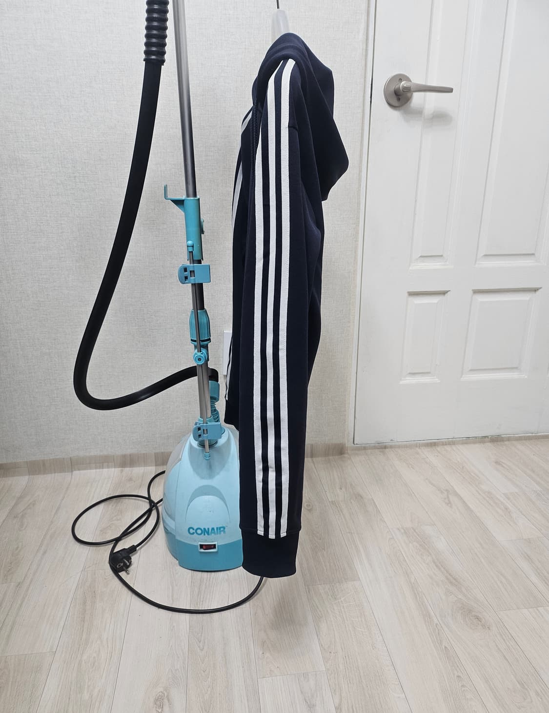 (95)M☆초대장급☆ 아디다스 파이어버드 플락 [네이비] 트랙탑 후드져지 상품이미지4