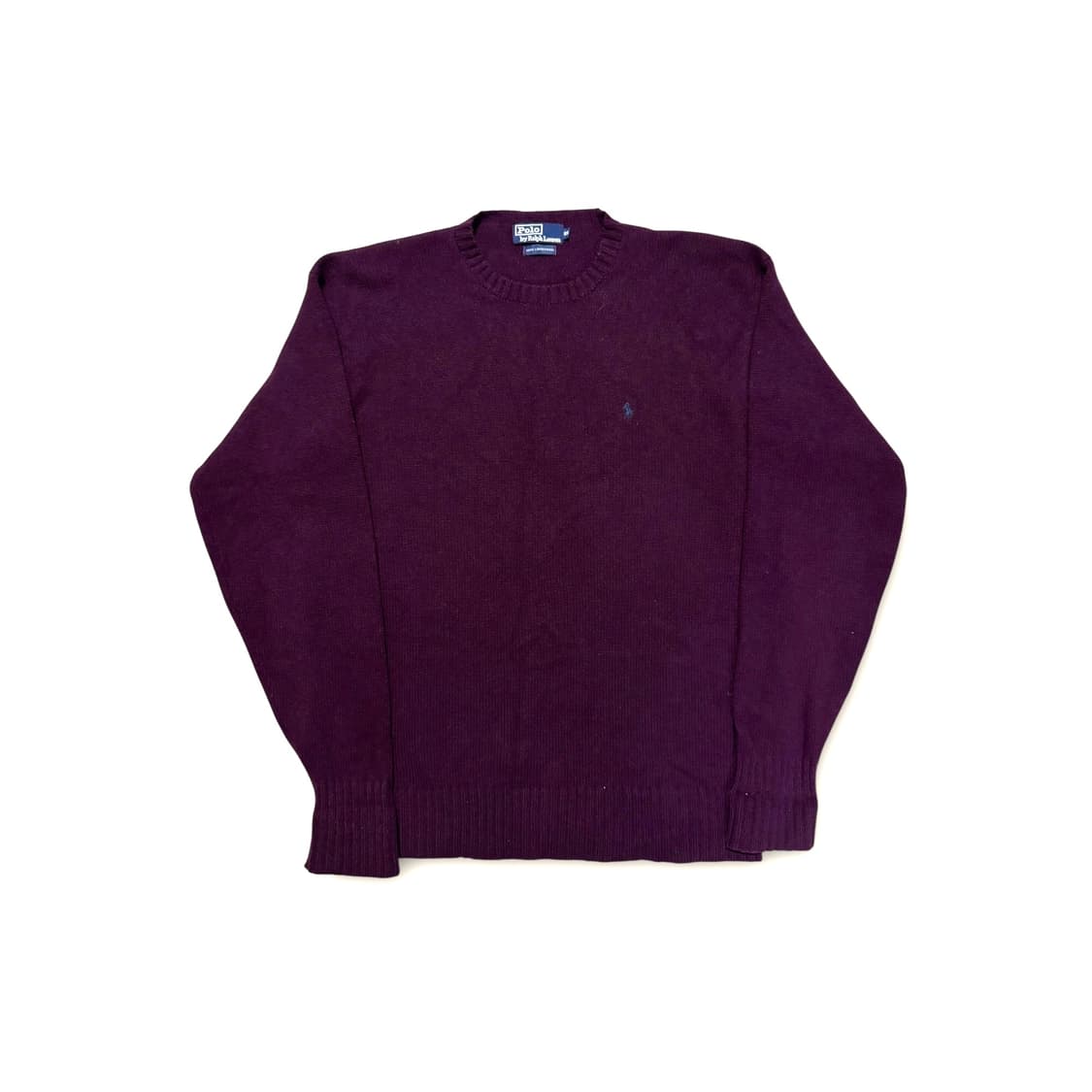 폴로 랄프로렌 버건디 램스울 니트 100 상품이미지1