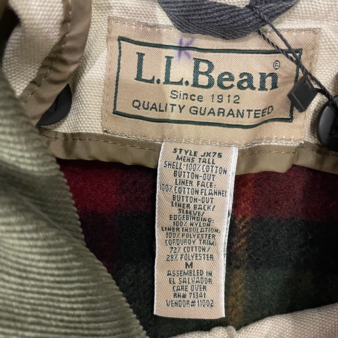  (M) L.L.Bean 엘엘빈 헌팅 자켓 상품이미지5