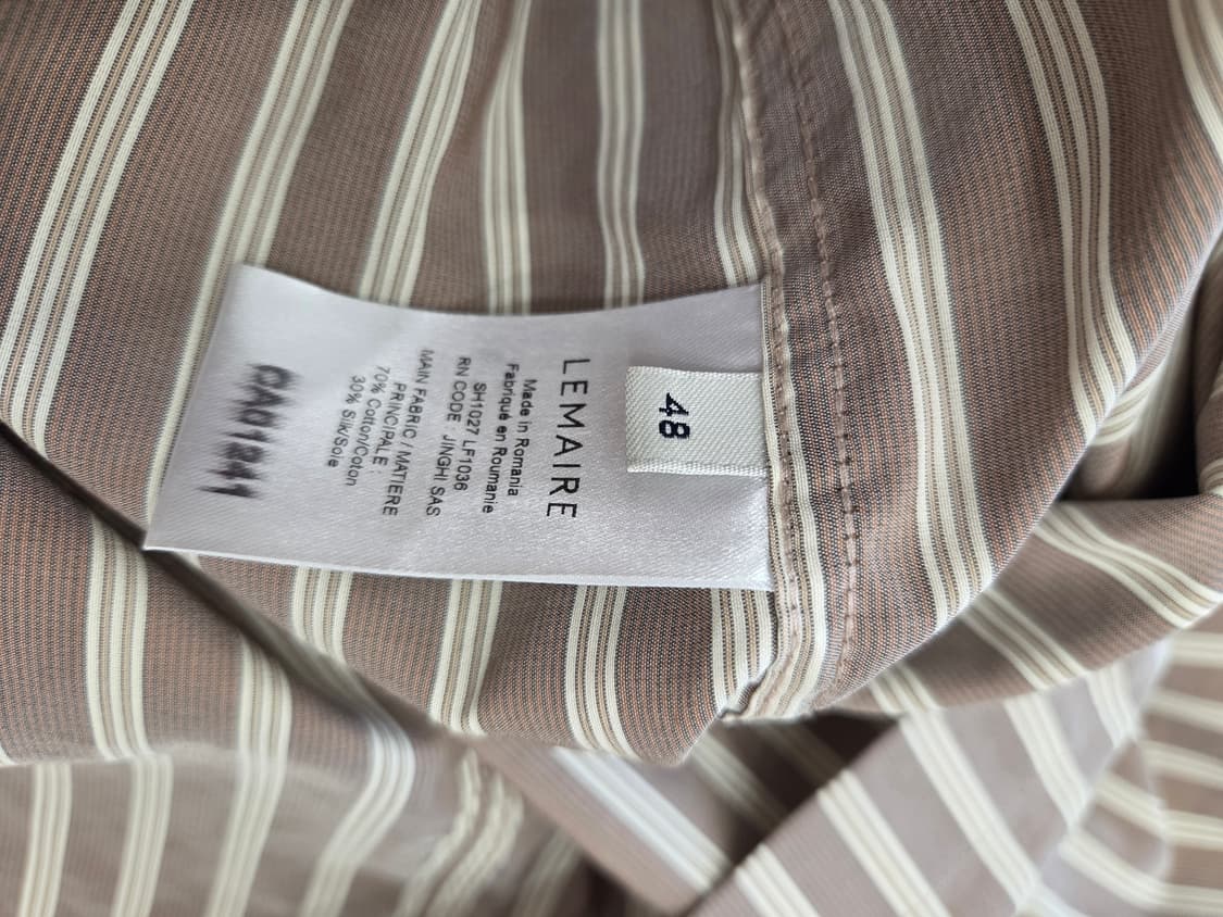 Mock-neck stripe shirt 상품이미지6