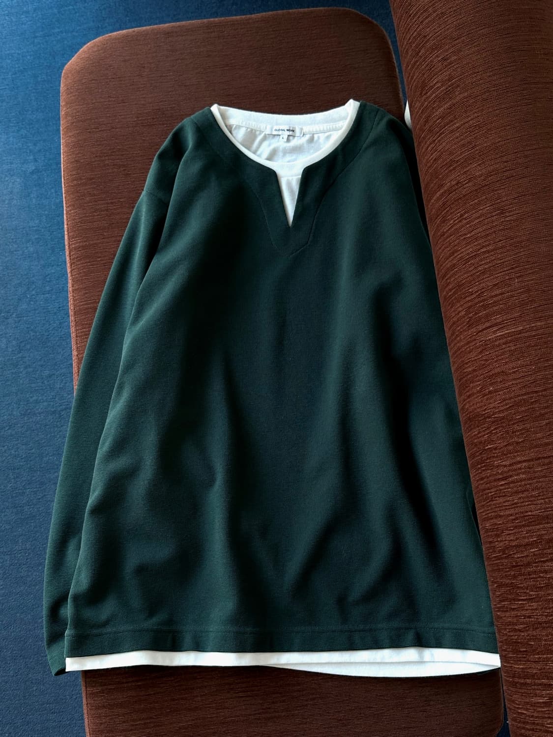 Design stripe L/S top 상품이미지2