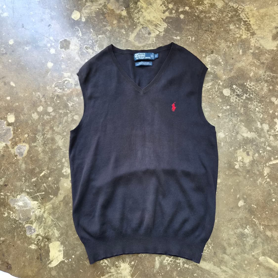S) 폴로랄프로렌 브이넥 니트조끼 베스트 상품이미지1