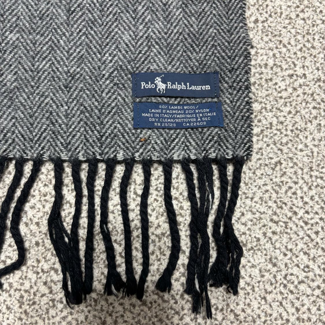 [택포,램스울80] 폴로 랄프로렌 이태리 머플러 목도리 [A+] 상품이미지3