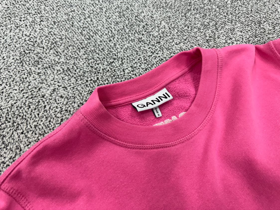 GANNI 크루넥 벌룬 맨투맨 상품이미지3