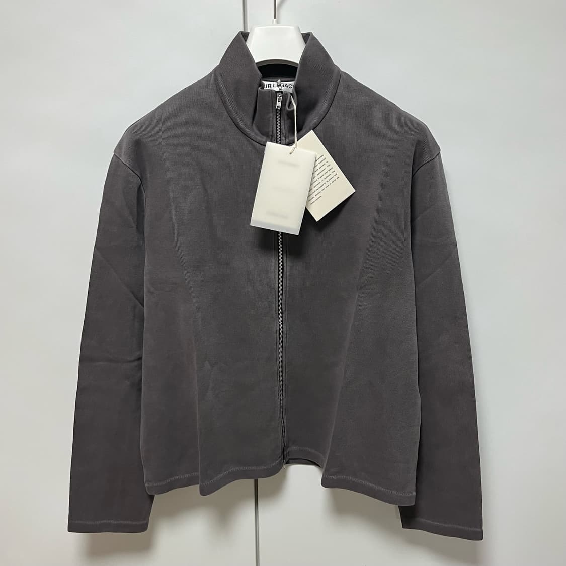 [48,52]아워레가시 26ss 슈렁큰 집업/그레이 상품이미지2