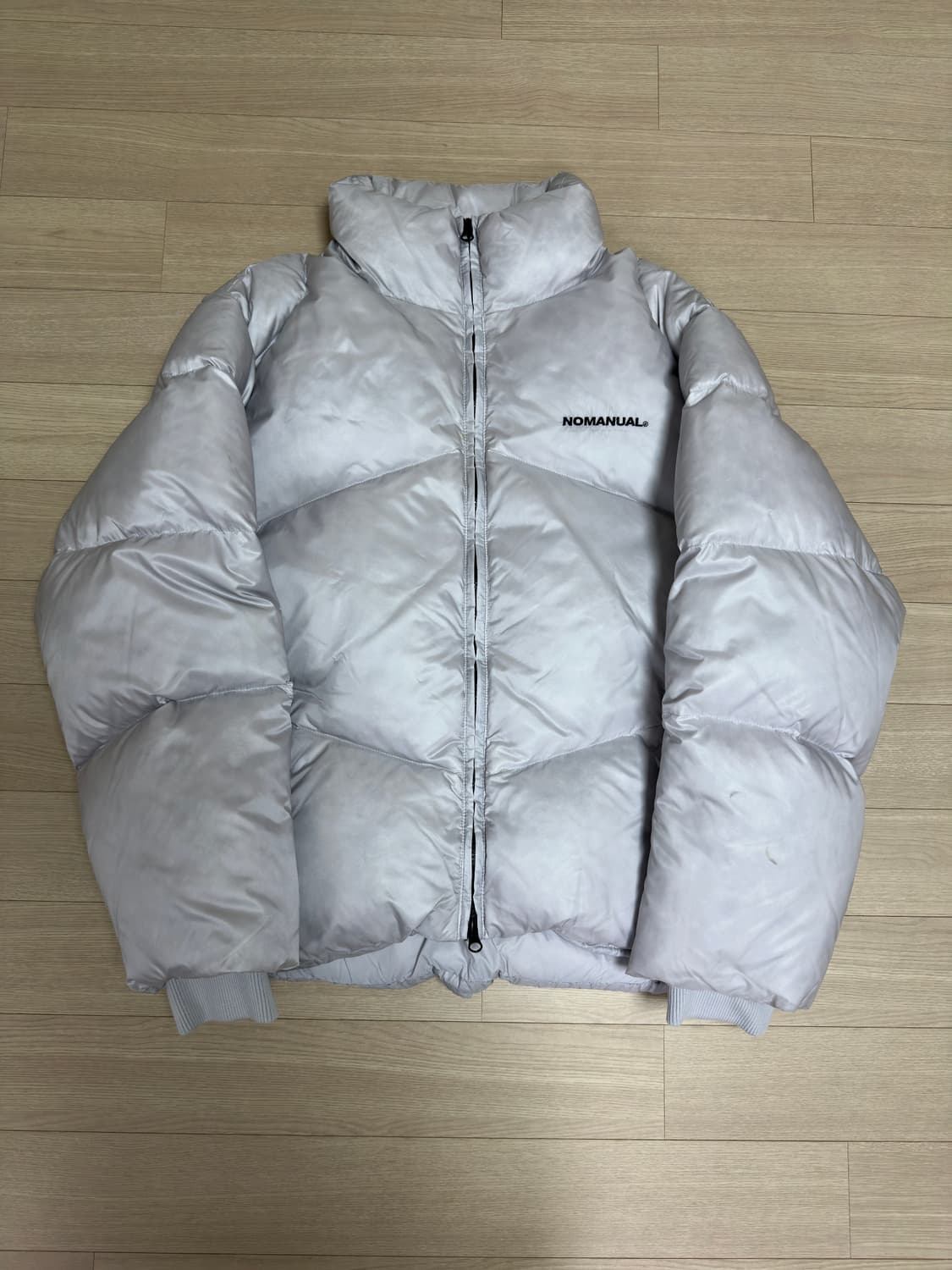 (M) 노매뉴얼 스카디 덕다운 글로시 그레이 상품이미지2