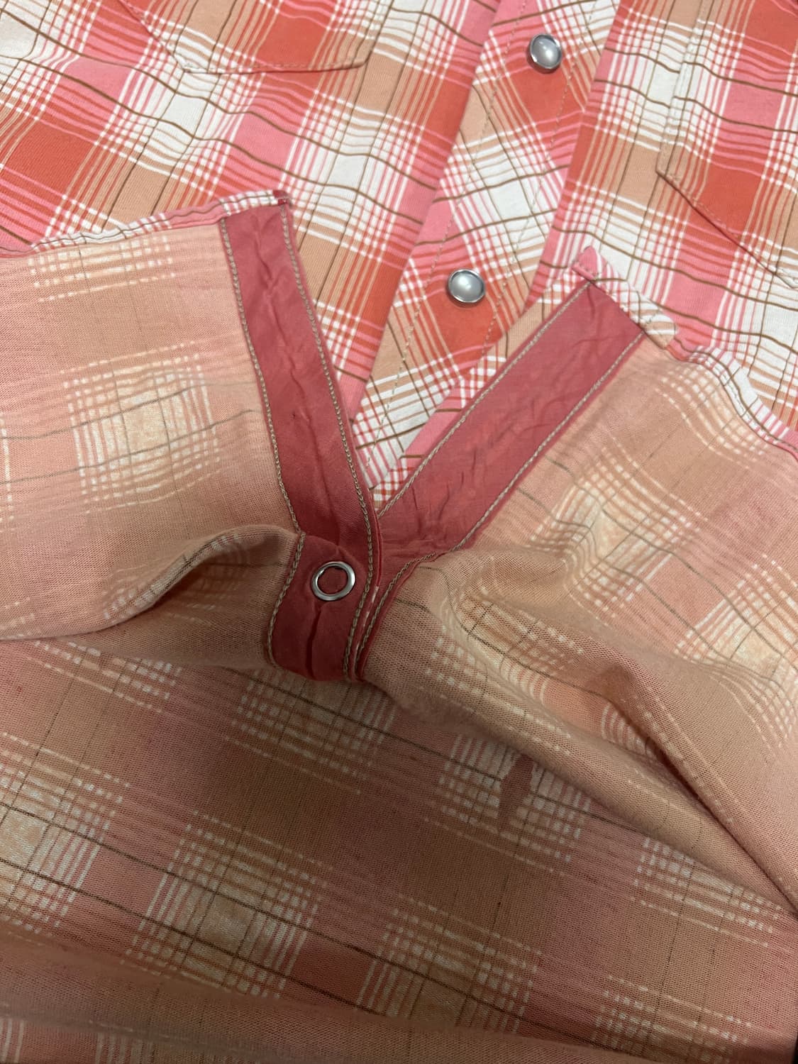 택포30) RRL 더블알엘 플래드 웨스턴 체크셔츠 M 상품이미지4