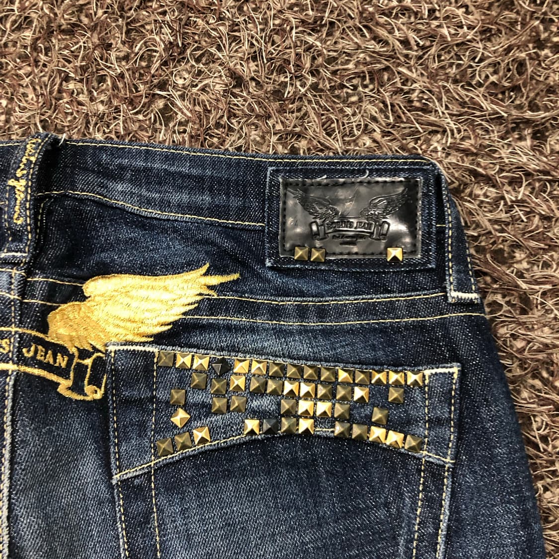 로빈스진 워싱 데님 팬츠 상품이미지3