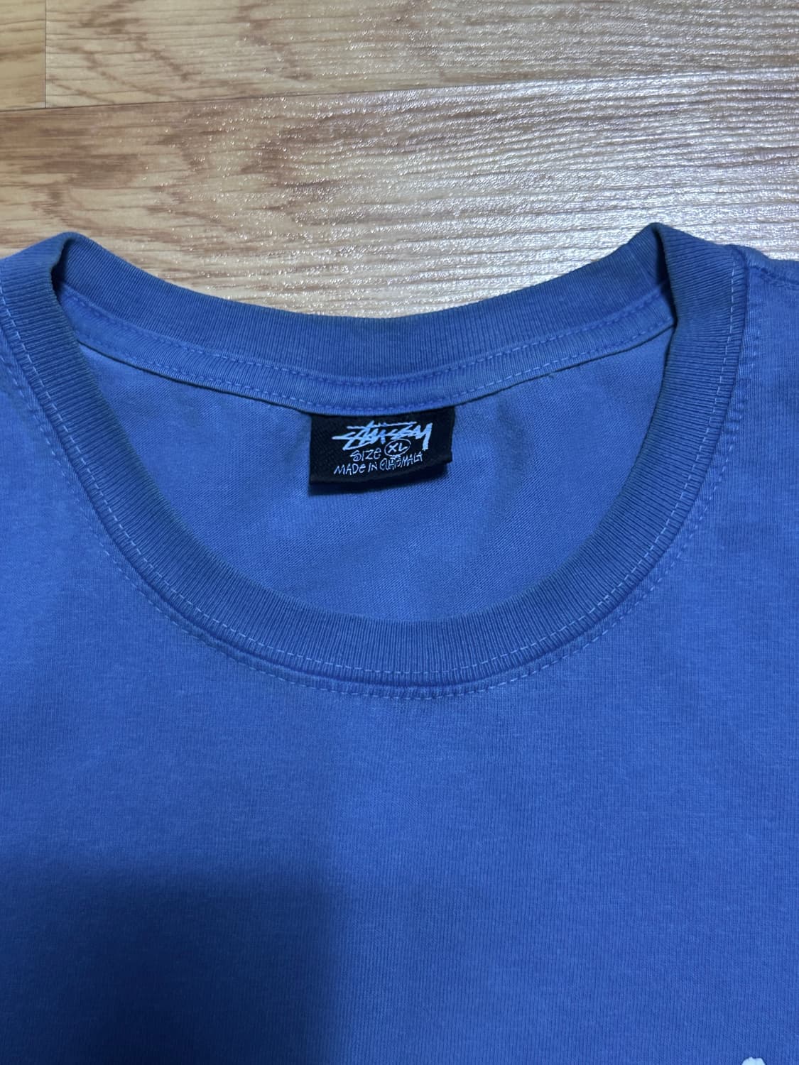 Stussy x Our Legacy T-Shirt Blue 상품이미지4