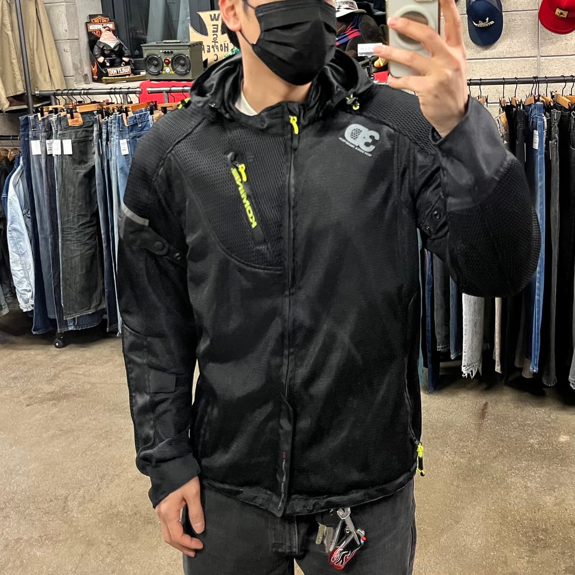 Komine 후드 라이더 자켓 (110) 상품이미지9