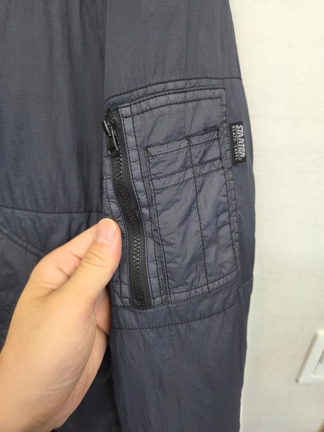 스타터 빈티지 경량패딩 항공자켓 L 상품이미지5