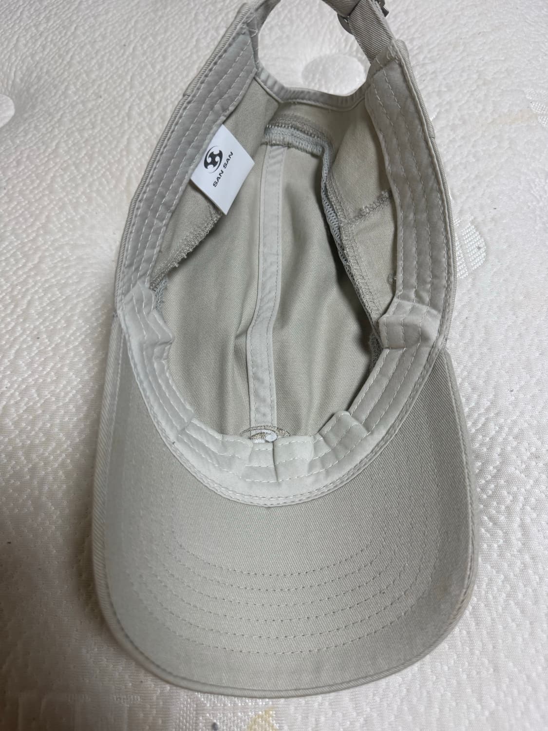 Sansan Gear Curve Panel Cap Light Beige  상품이미지3
