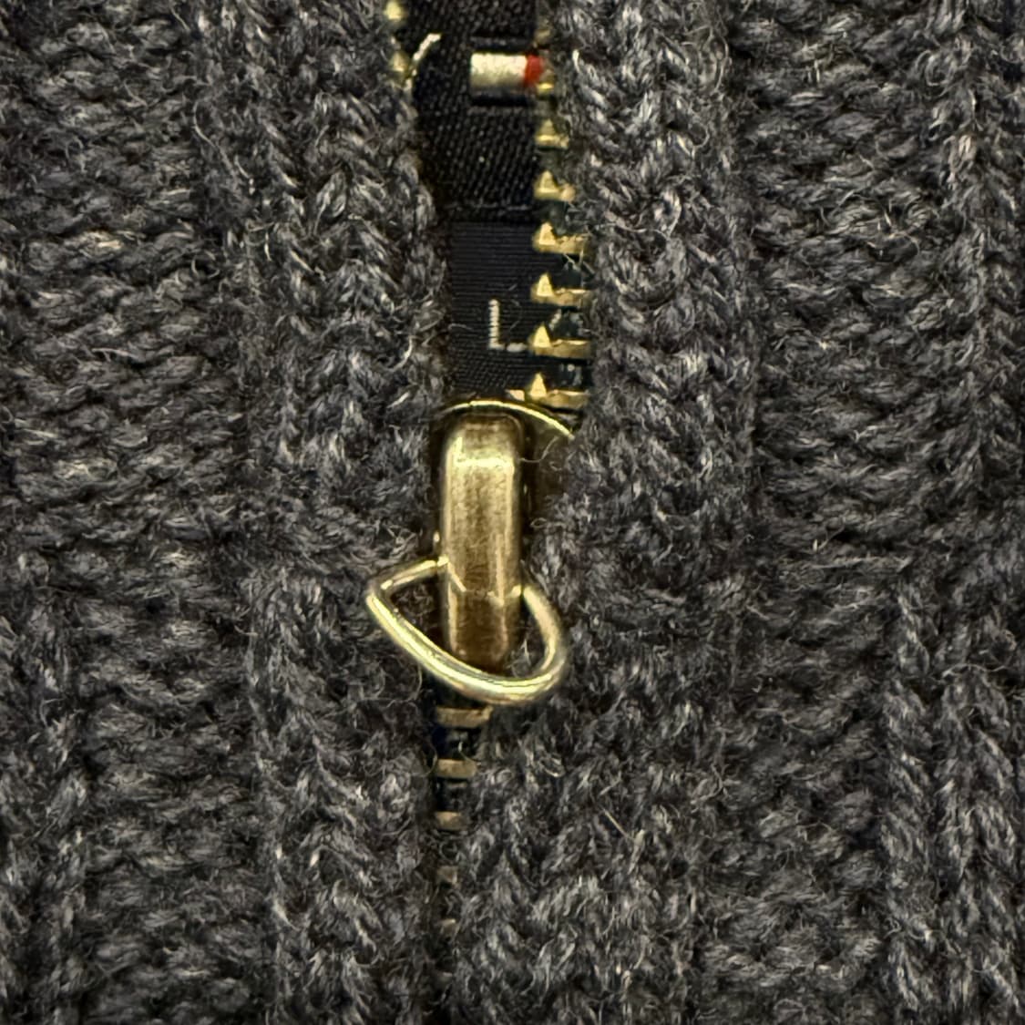 [정품/L] 타미힐피거 네이비 니트 집업 가디건 b15 상품이미지7