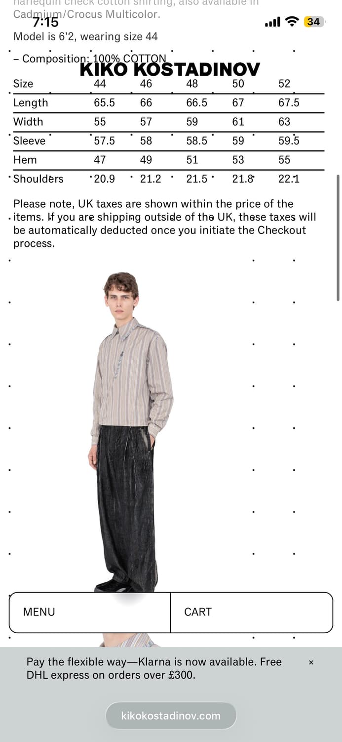 MURAD SHIRT - CADMIUM MULTI/CROCUS MULTI 상품이미지5