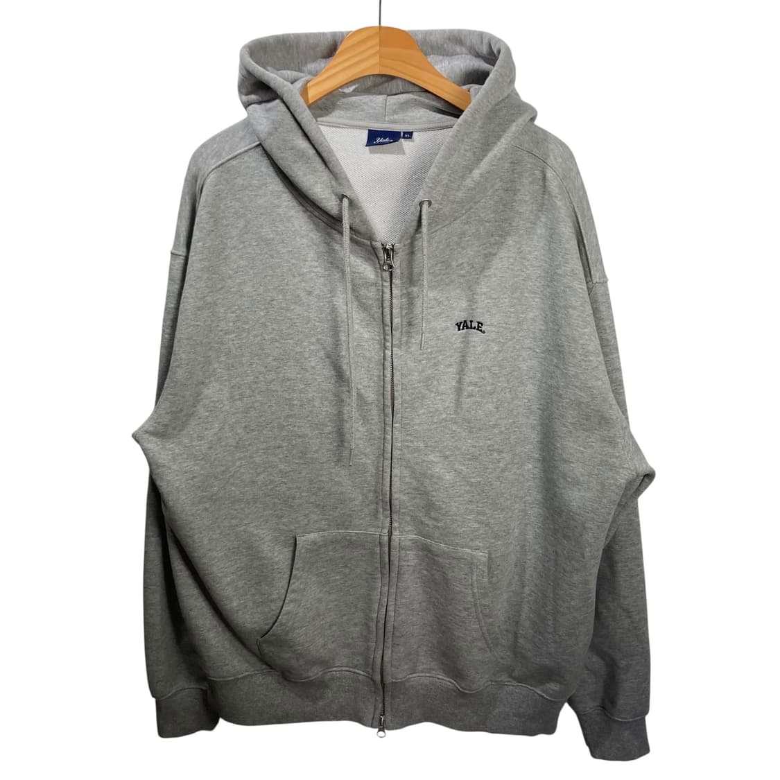 예일 그레이 후드집업 상품이미지2
