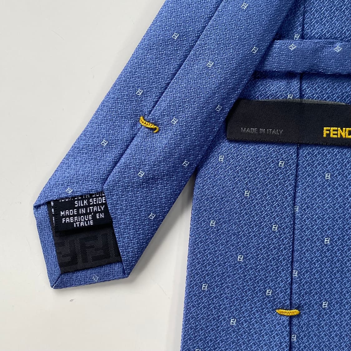 (새상품급)펜디 FF모노그램 FENDI 정품넥타이 8.2cm 상품이미지5